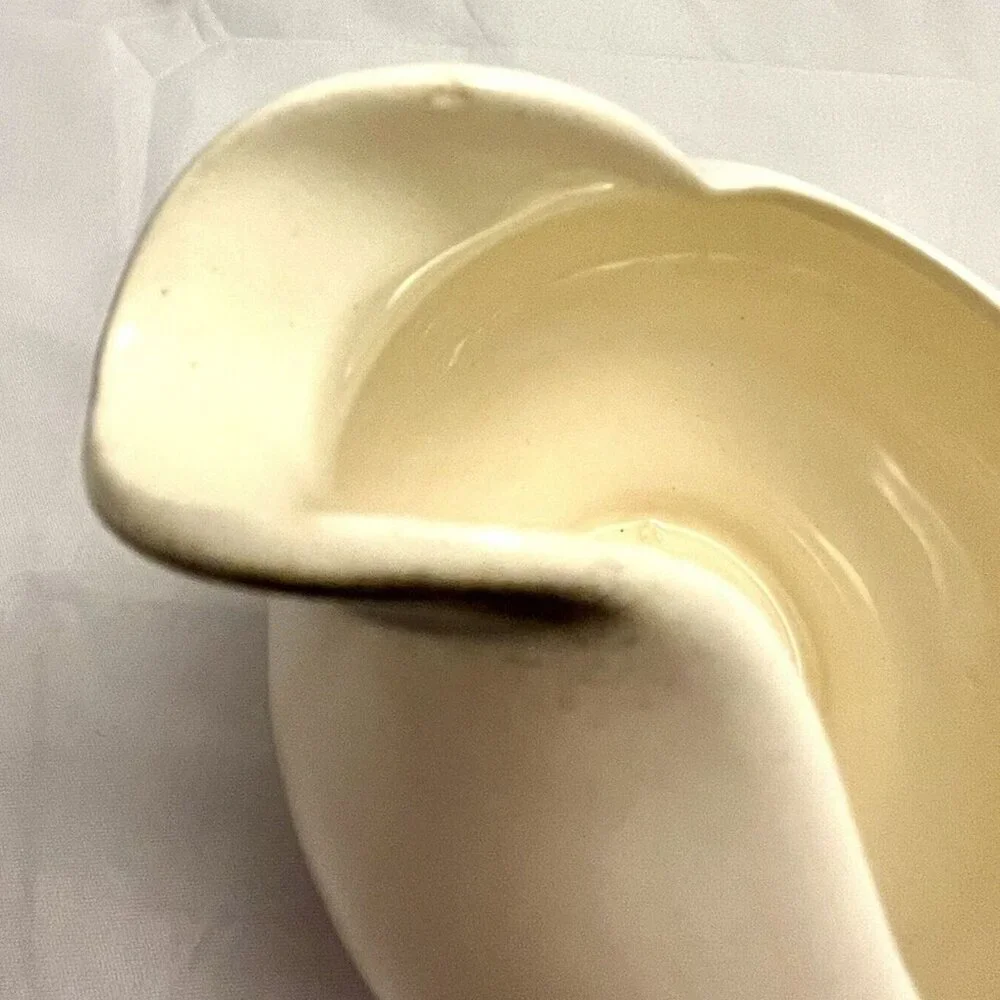 MCM Styled Black & White Creamer, Vintage EUC